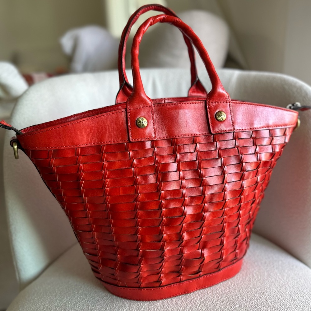 Red Patricia Nash Tote